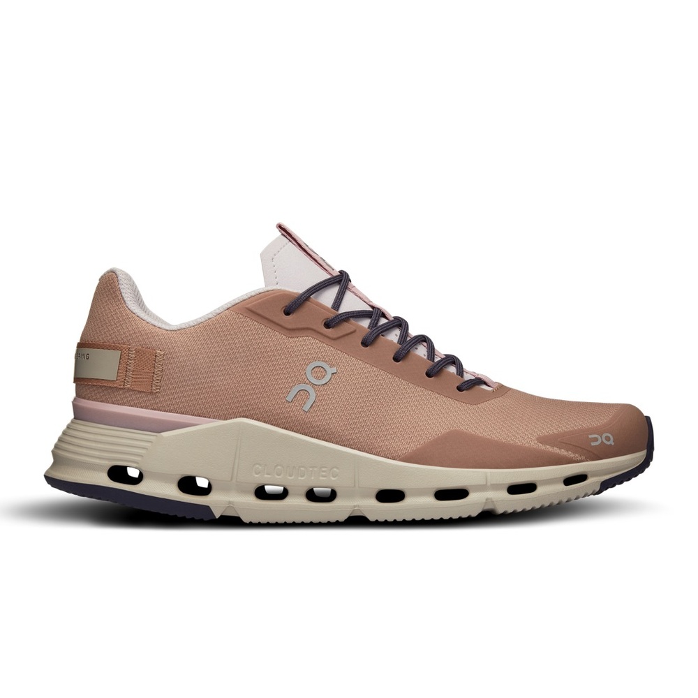 On Cloudnova Form Women’s Running Shoe in Rosebrown Orchid